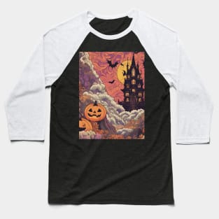 Halloween Town Baseball T-Shirt